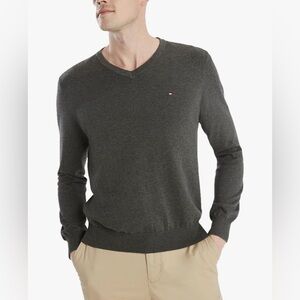 TOMMY HILFIGER | Men’s Gray Pullover Sweater | Size Large